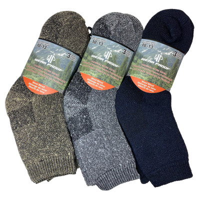 3pk Wear Proof Thermal Mens